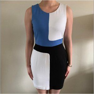 Colorblock dress Sz M